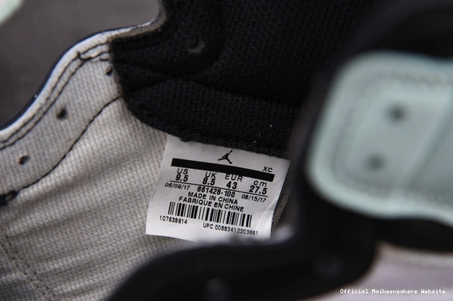 Official Maikesneakers 1 High 861428-100 Retro Igloo Jordan 0804
